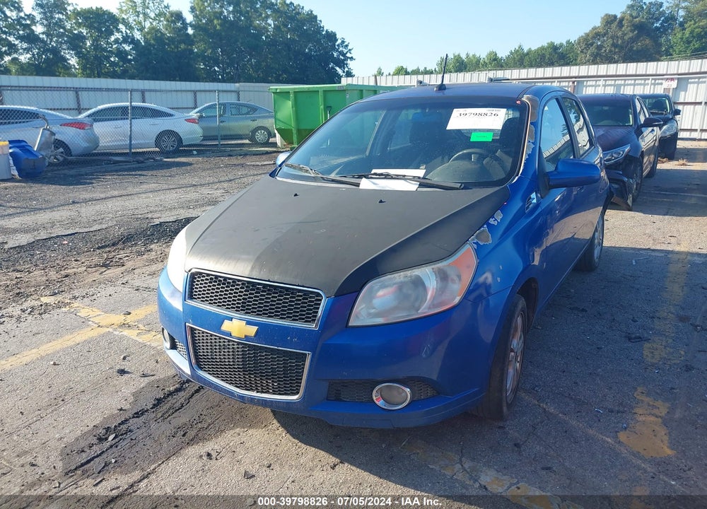 2009 CHEVROLET AVEO LT VIN: KL1TG66E29B308147
