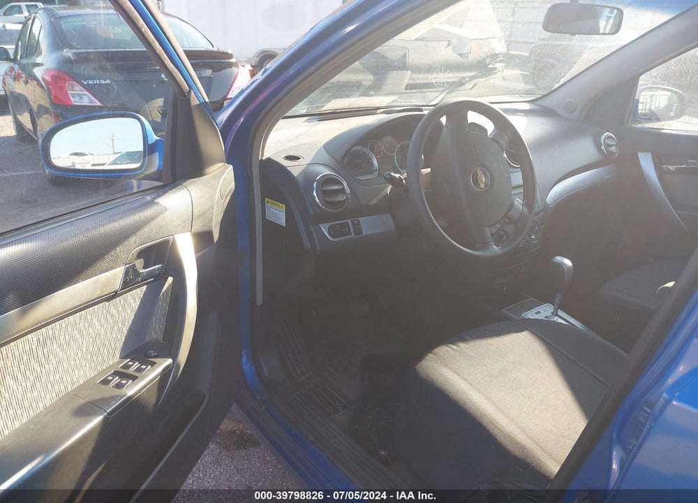 2009 CHEVROLET AVEO LT VIN: KL1TG66E29B308147