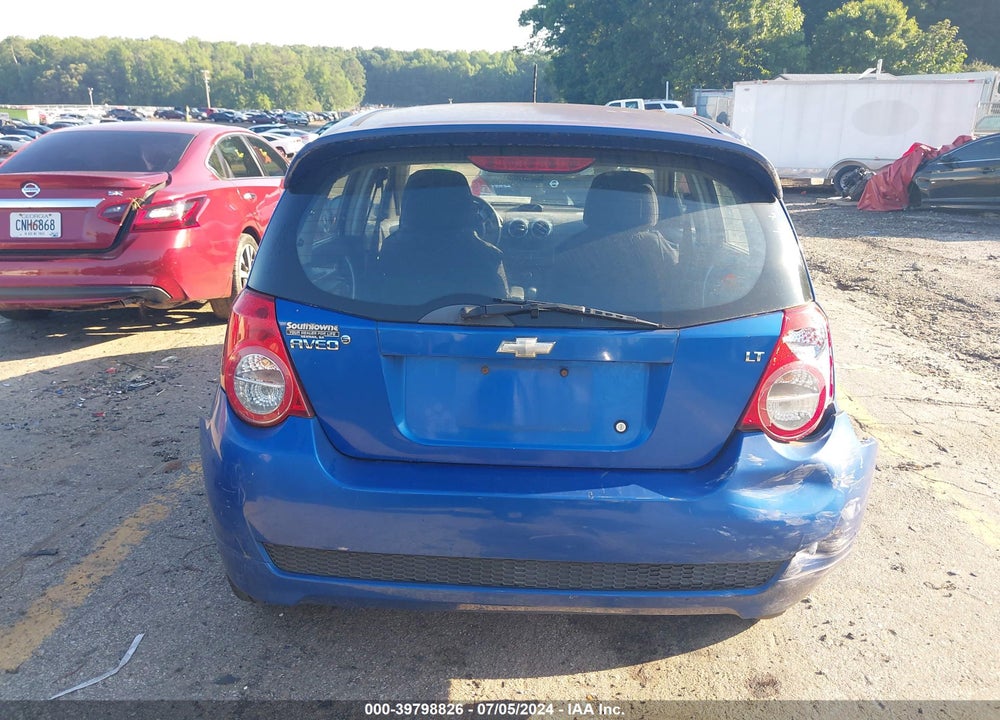 2009 CHEVROLET AVEO LT VIN: KL1TG66E29B308147