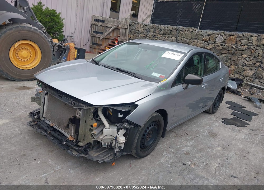 2017 SUBARU IMPREZA 2.0I VIN: 4S3GKAA65H3628602