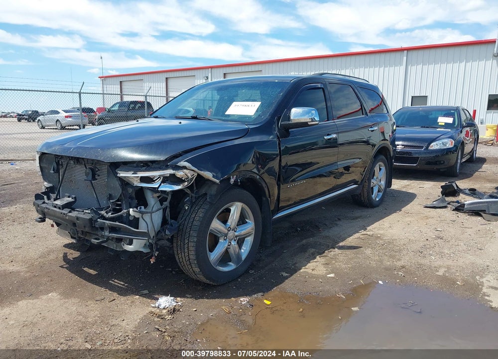 2012 DODGE DURANGO CITADEL VIN: 1C4SDJET4CC301959