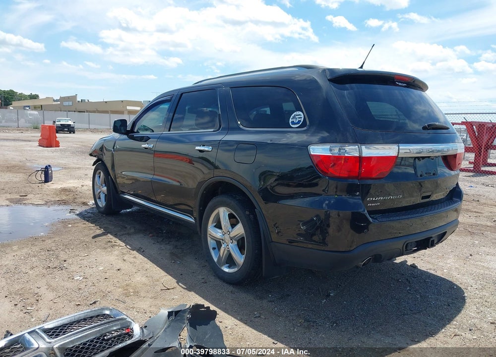 2012 DODGE DURANGO CITADEL VIN: 1C4SDJET4CC301959