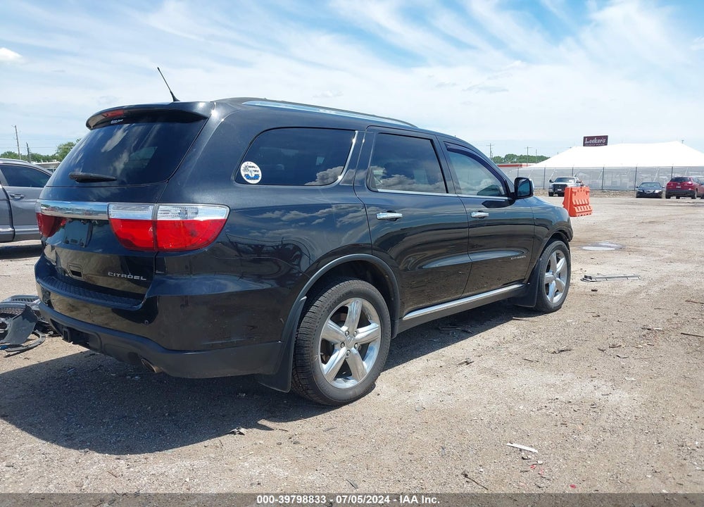 2012 DODGE DURANGO CITADEL VIN: 1C4SDJET4CC301959