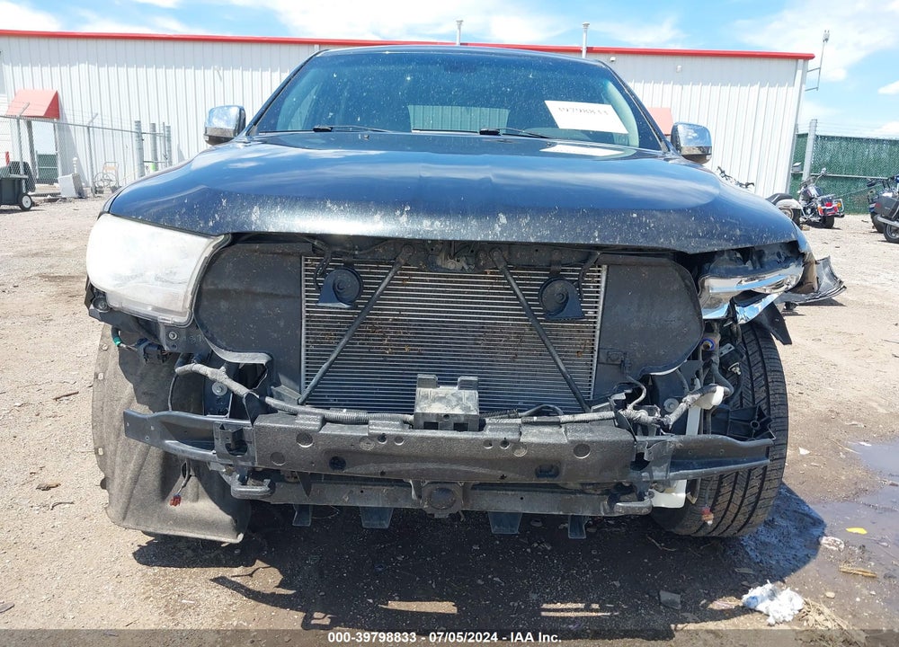 2012 DODGE DURANGO CITADEL VIN: 1C4SDJET4CC301959