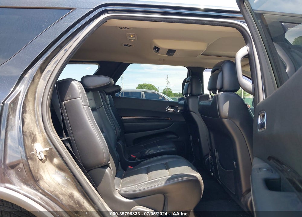 2012 DODGE DURANGO CITADEL VIN: 1C4SDJET4CC301959