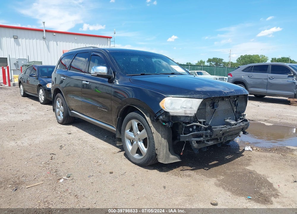 2012 DODGE DURANGO CITADEL VIN: 1C4SDJET4CC301959