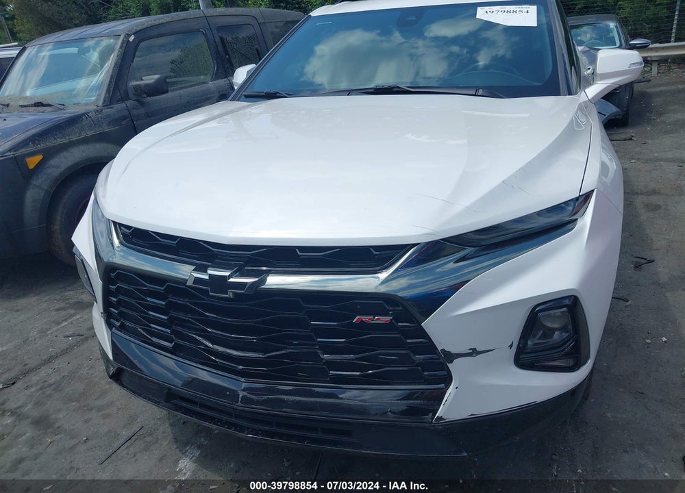 2021 CHEVROLET BLAZER FWD RS VIN: 3GNKBERS3MS522681