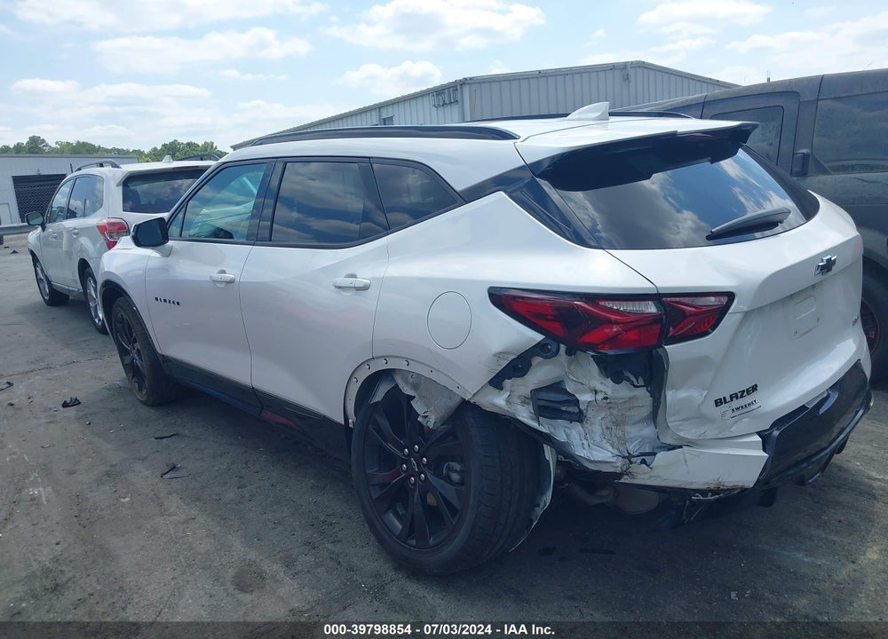 2021 CHEVROLET BLAZER FWD RS VIN: 3GNKBERS3MS522681