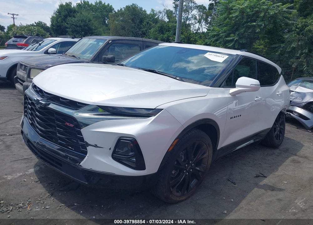 2021 CHEVROLET BLAZER FWD RS VIN: 3GNKBERS3MS522681