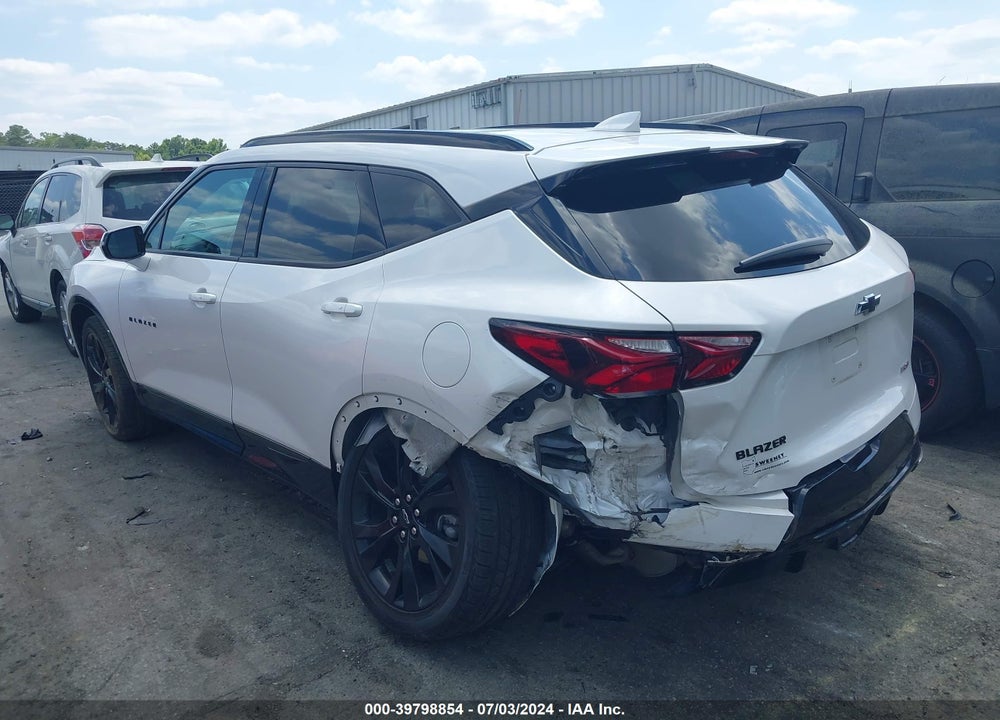 2021 CHEVROLET BLAZER FWD RS VIN: 3GNKBERS3MS522681
