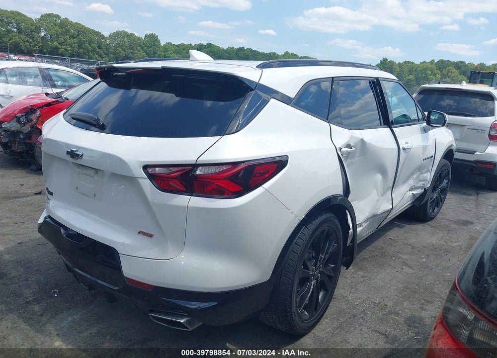 2021 CHEVROLET BLAZER FWD RS VIN: 3GNKBERS3MS522681