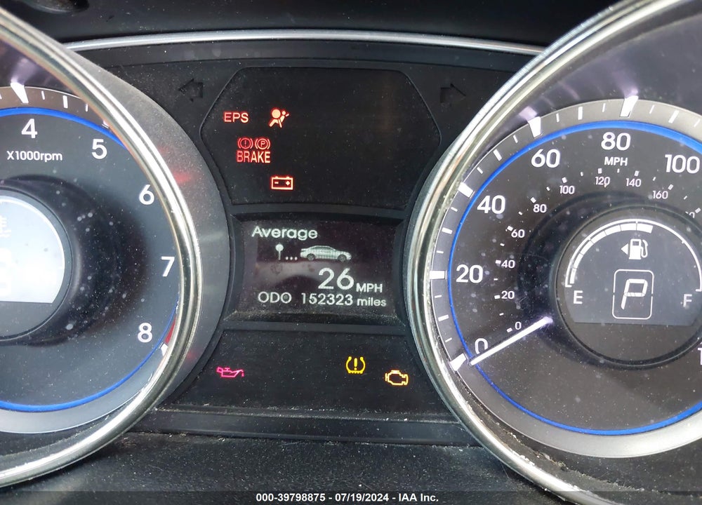 2012 HYUNDAI SONATA GLS VIN: 5NPEB4AC0CH363812