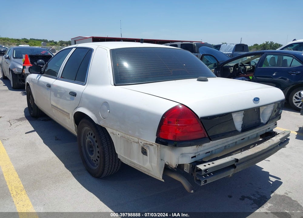 2011 FORD CROWN VICTORIA POLICE INTERCEPTOR VIN: 2FABP7BV9BX118757