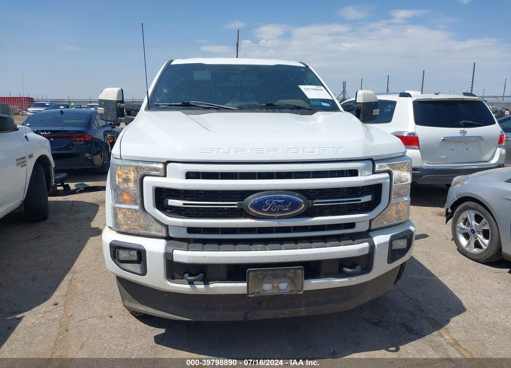 2022 FORD F-250 LARIAT VIN: 1FT8W2BT2NEG02039