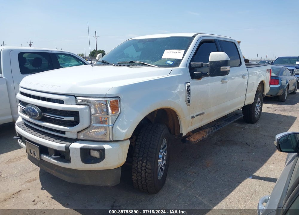 2022 FORD F-250 LARIAT VIN: 1FT8W2BT2NEG02039