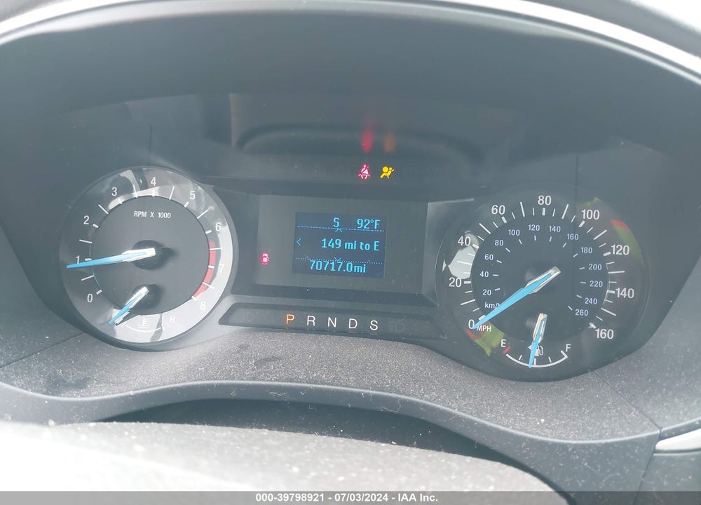 2015 FORD FUSION S VIN: 1FA6P0G77F5130836