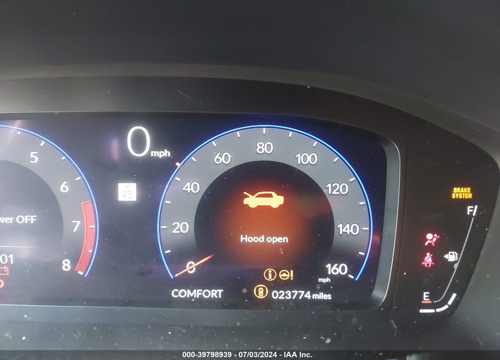 2023 ACURA INTEGRA A-SPEC W/ TECHNOLOGY VIN: 19UDE4H64PA001113