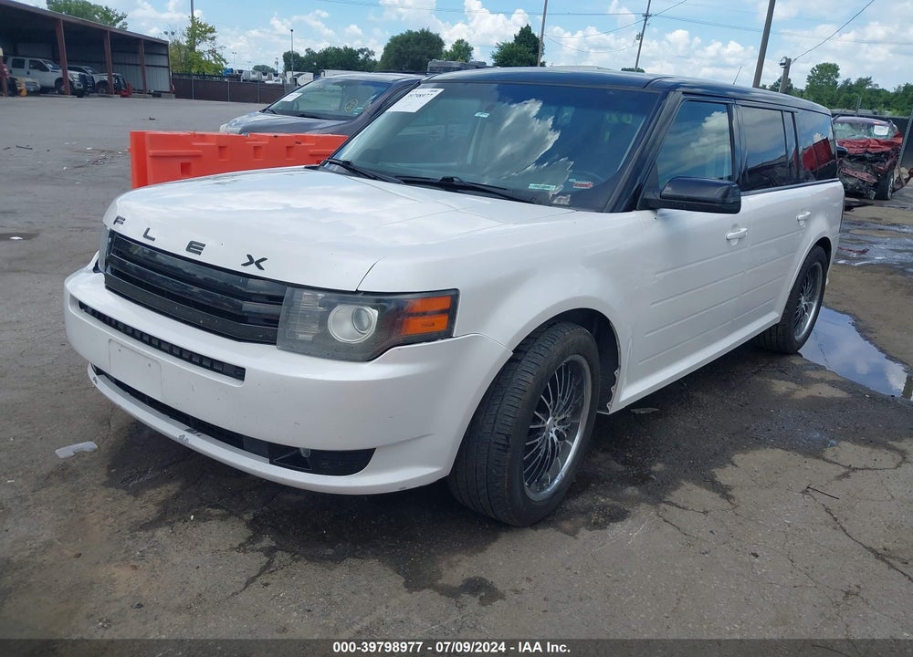 2012 FORD FLEX TITANIUM VIN: 2FMHK6DT0CBD10099