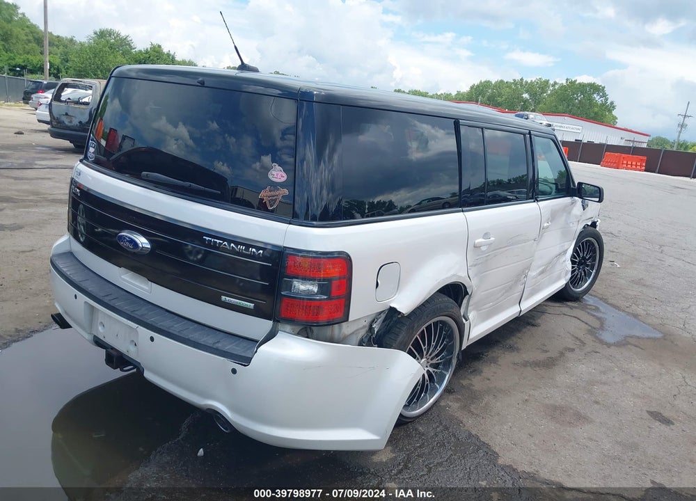 2012 FORD FLEX TITANIUM VIN: 2FMHK6DT0CBD10099