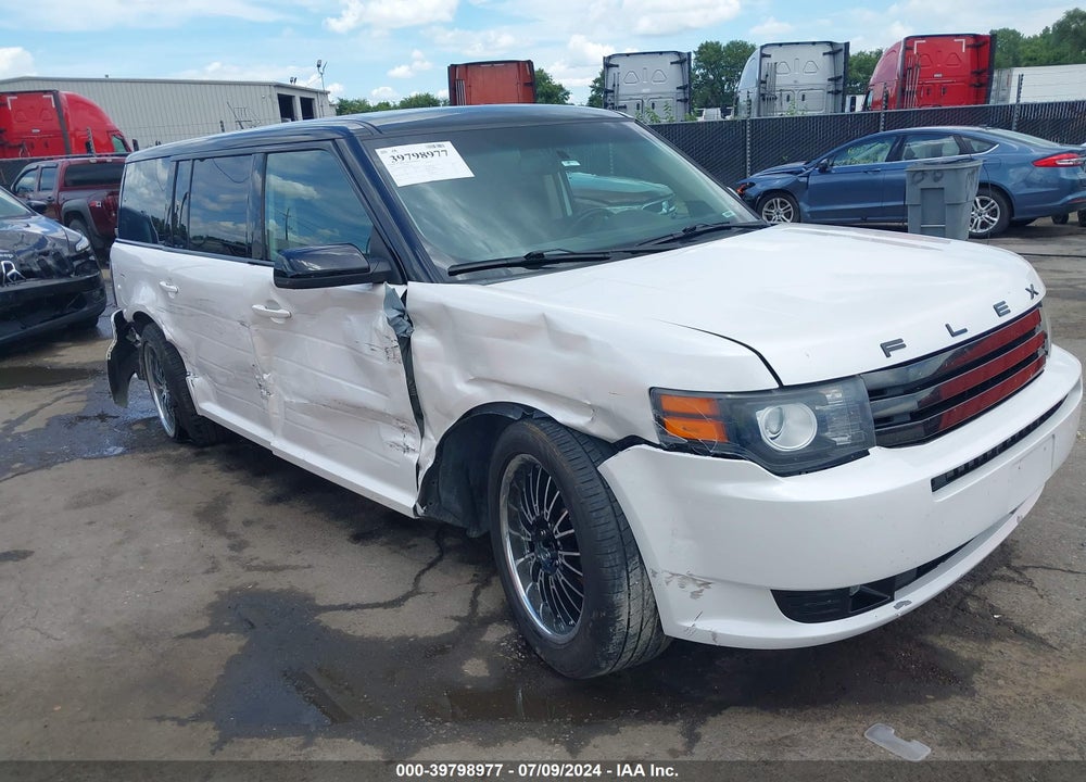 2012 FORD FLEX TITANIUM VIN: 2FMHK6DT0CBD10099