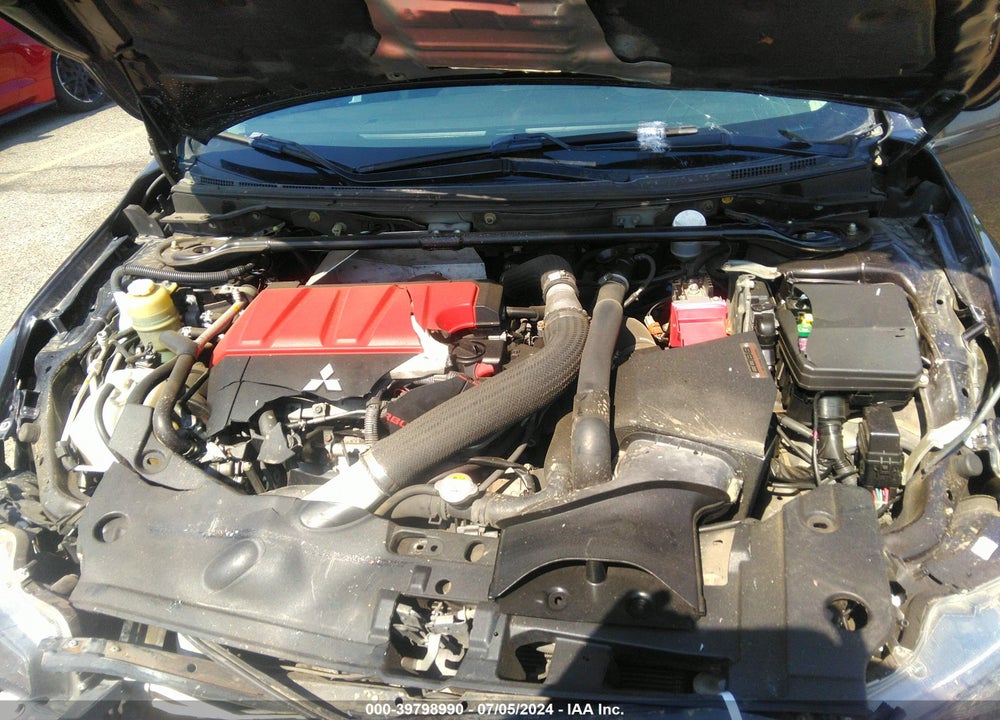 2014 MITSUBISHI LANCER EVOLUTION GSR VIN: JA32W8FV0EU022331