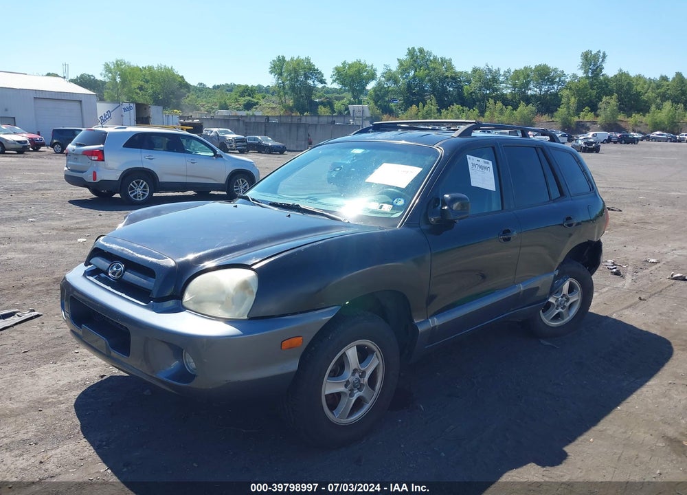 2003 HYUNDAI SANTA FE GLS/LX VIN: KM8SC13D03U535181