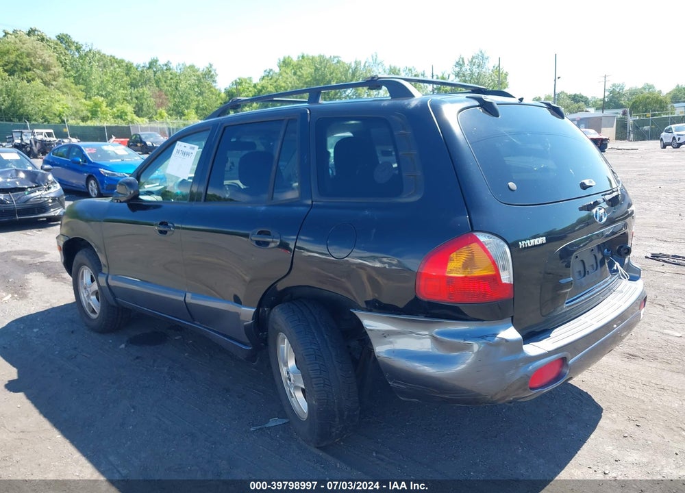 2003 HYUNDAI SANTA FE GLS/LX VIN: KM8SC13D03U535181