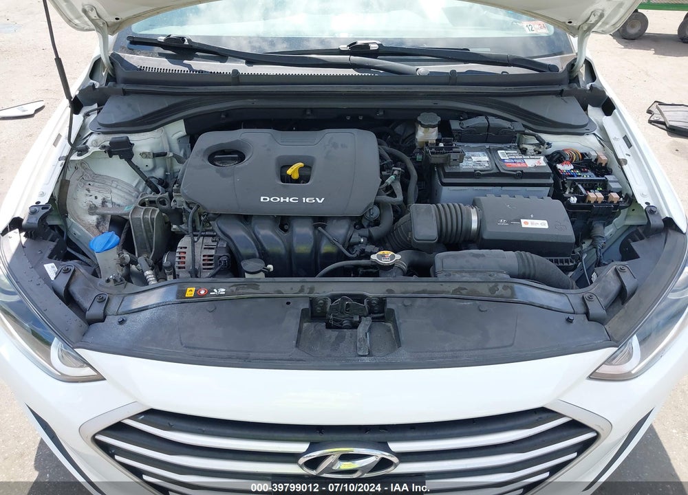 2017 HYUNDAI ELANTRA SE VIN: 5NPD74LF7HH181374