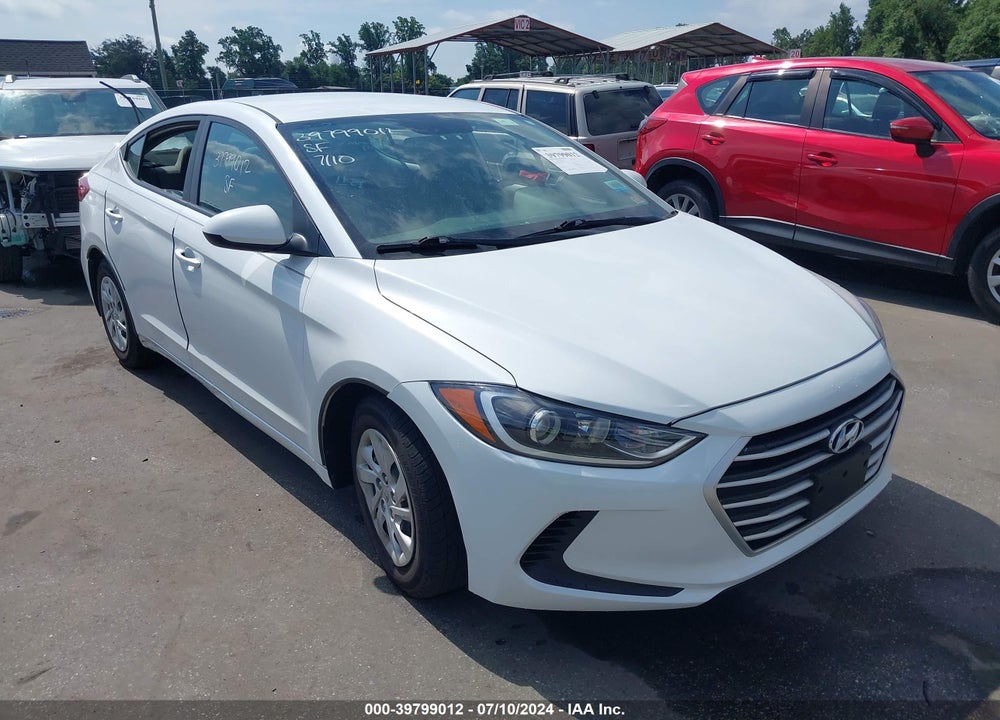 2017 HYUNDAI ELANTRA SE VIN: 5NPD74LF7HH181374