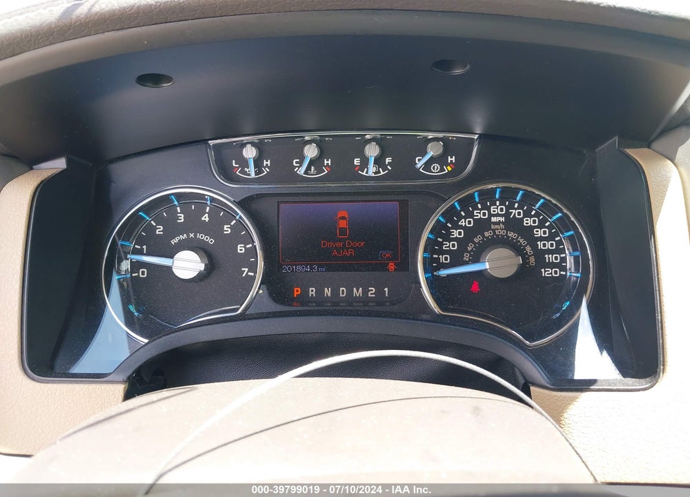 2012 FORD F-150 LARIAT VIN: 1FTFW1CF4CFC69442