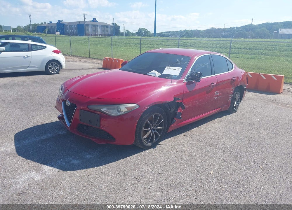 2017 ALFA ROMEO GIULIA AWD VIN: ZARFAEDN1H7553436
