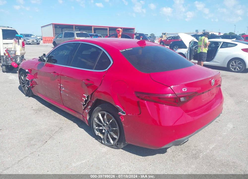 2017 ALFA ROMEO GIULIA AWD VIN: ZARFAEDN1H7553436