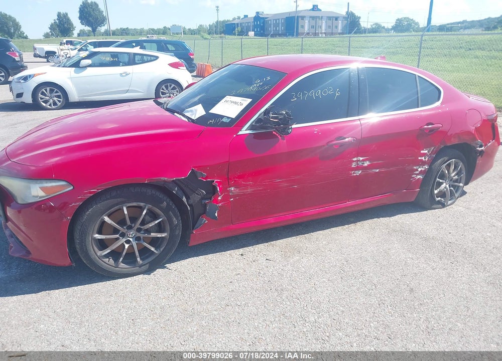 2017 ALFA ROMEO GIULIA AWD VIN: ZARFAEDN1H7553436