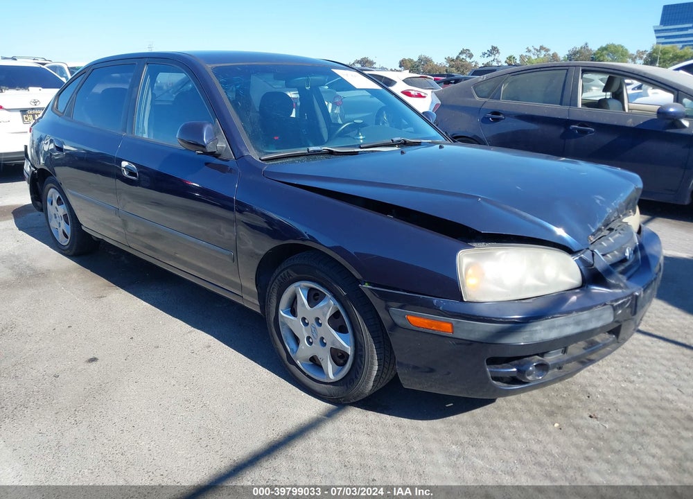 2005 HYUNDAI ELANTRA GLS/GT VIN: KMHDN56D15U166274