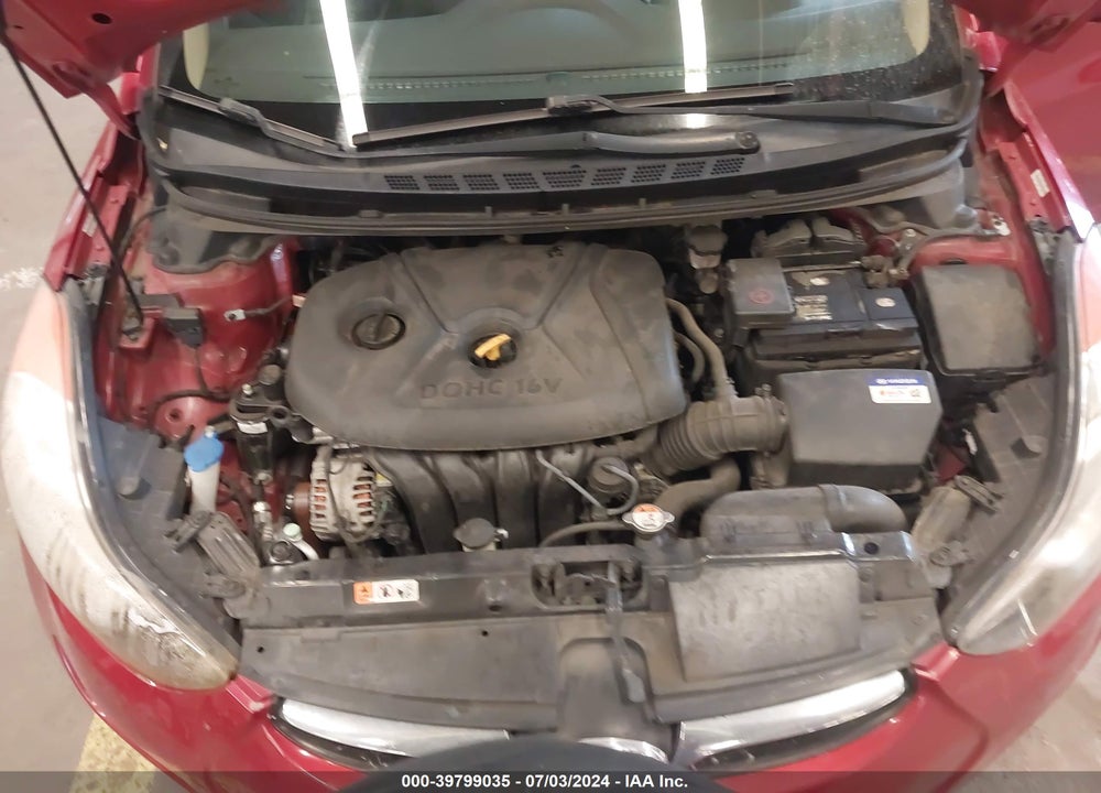 2013 HYUNDAI ELANTRA GLS VIN: KMHDH4AE3DU563274
