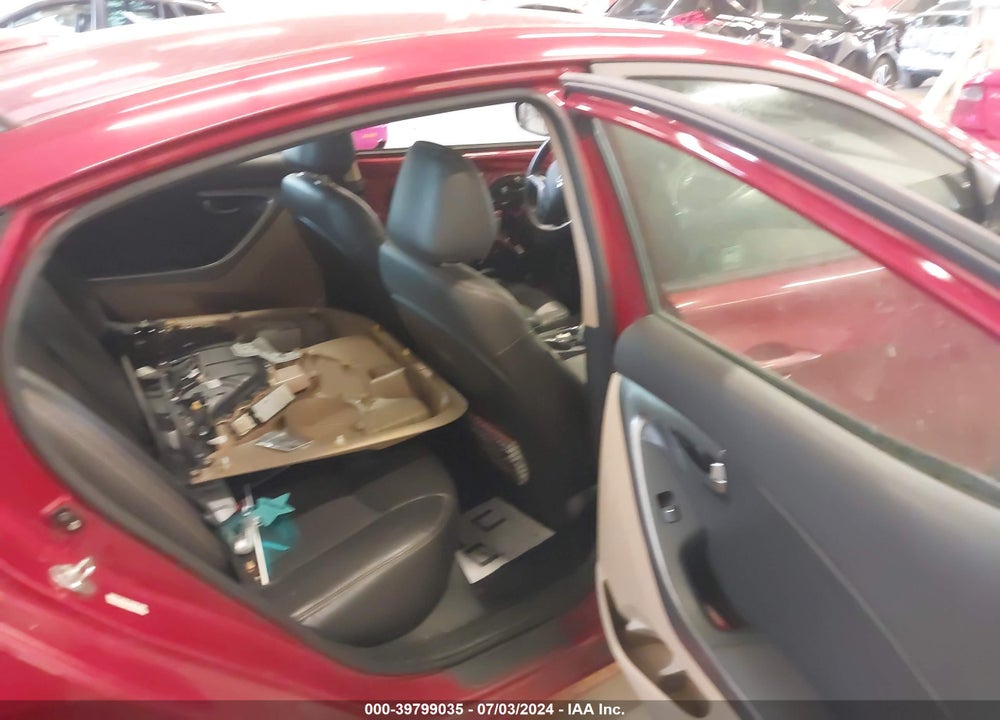 2013 HYUNDAI ELANTRA GLS VIN: KMHDH4AE3DU563274