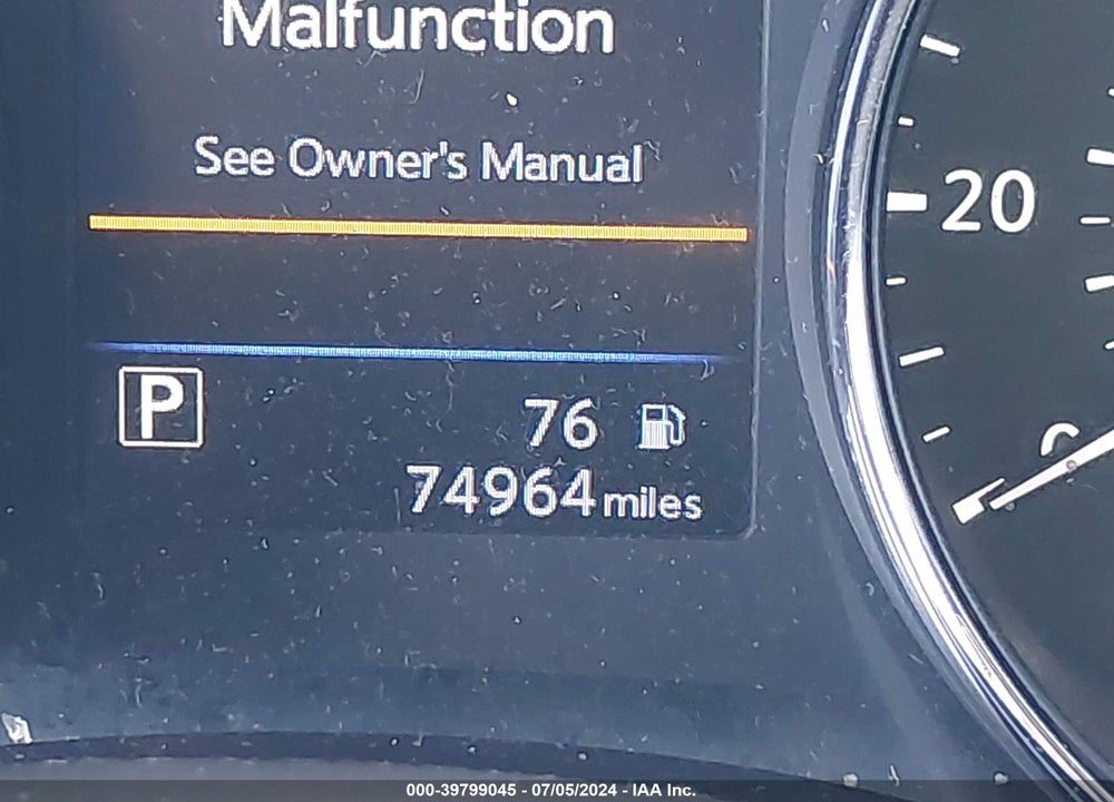 2019 NISSAN ROGUE SL VIN: 5N1AT2MTXKC775012