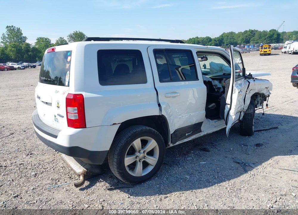 2014 JEEP PATRIOT LATITUDE VIN: 1C4NJRFB7ED688272