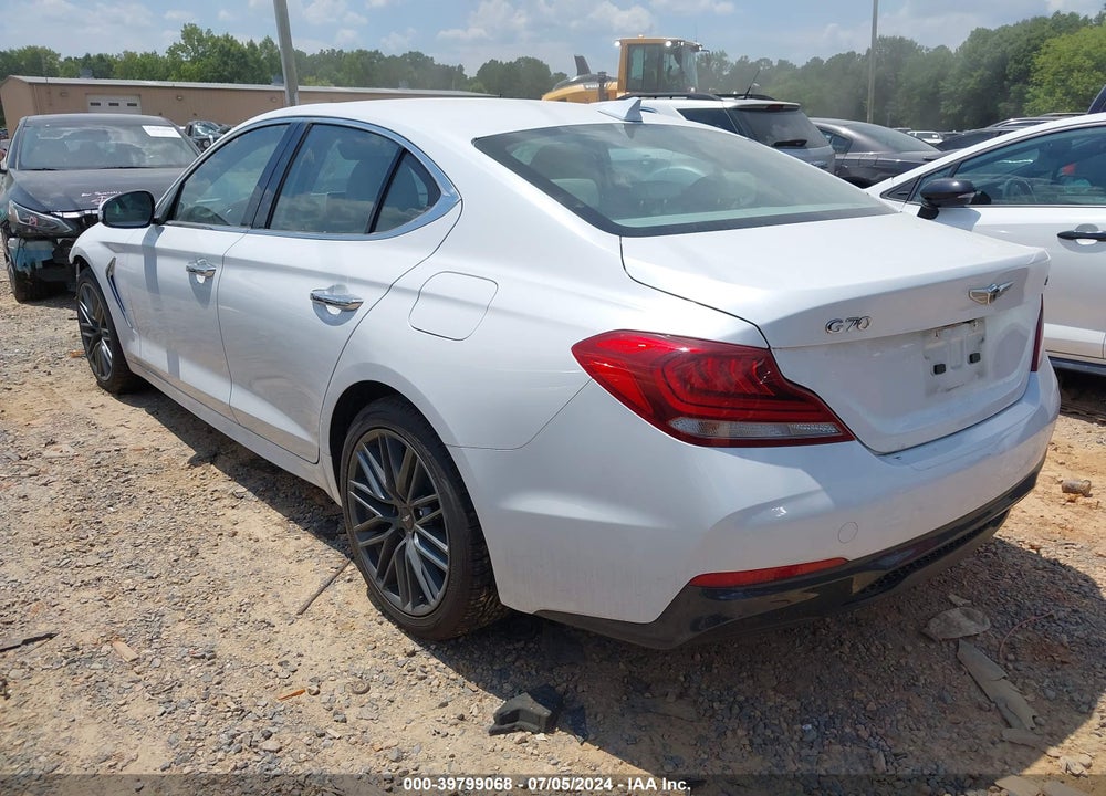 2019 GENESIS G70 VIN: KMTG64LA7KU019411