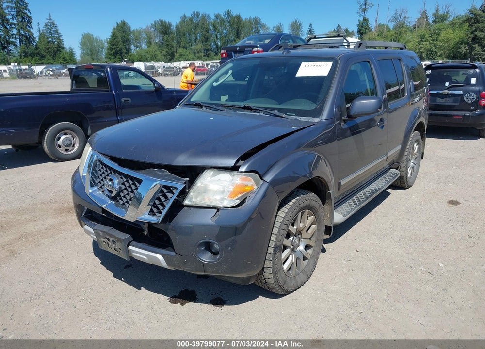 2010 NISSAN PATHFINDER LE VIN: 5N1AR1NB7AC601184