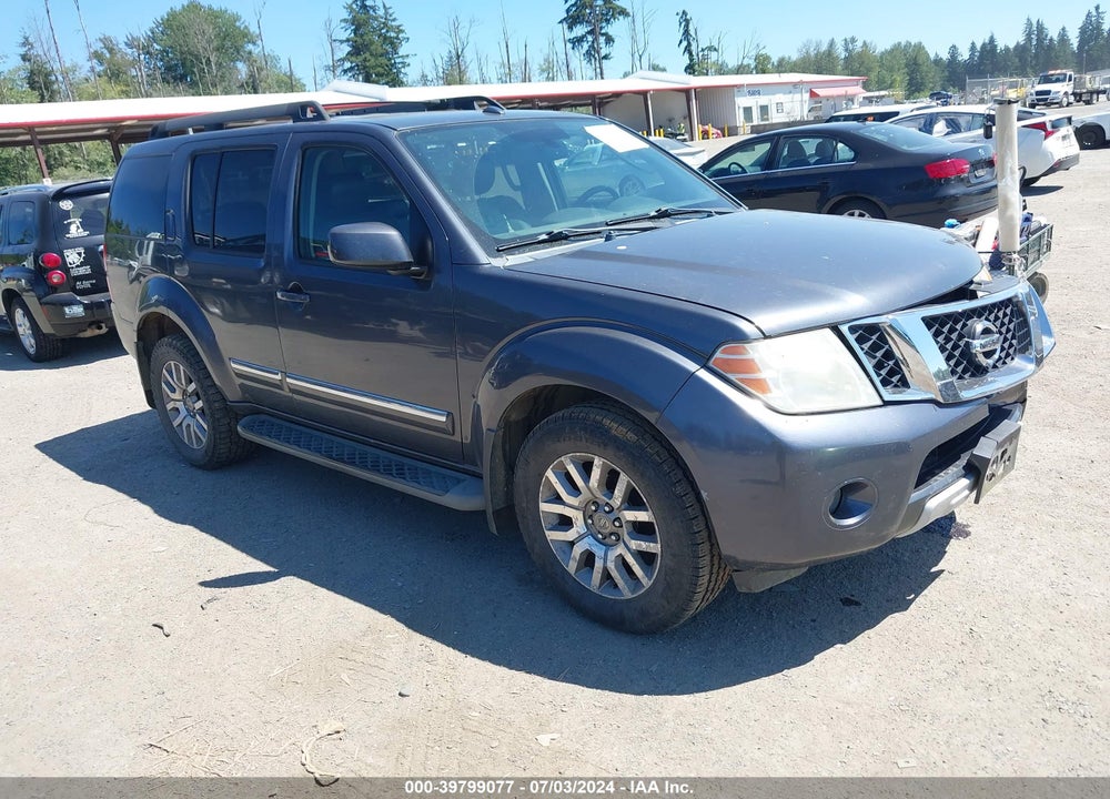2010 NISSAN PATHFINDER LE VIN: 5N1AR1NB7AC601184