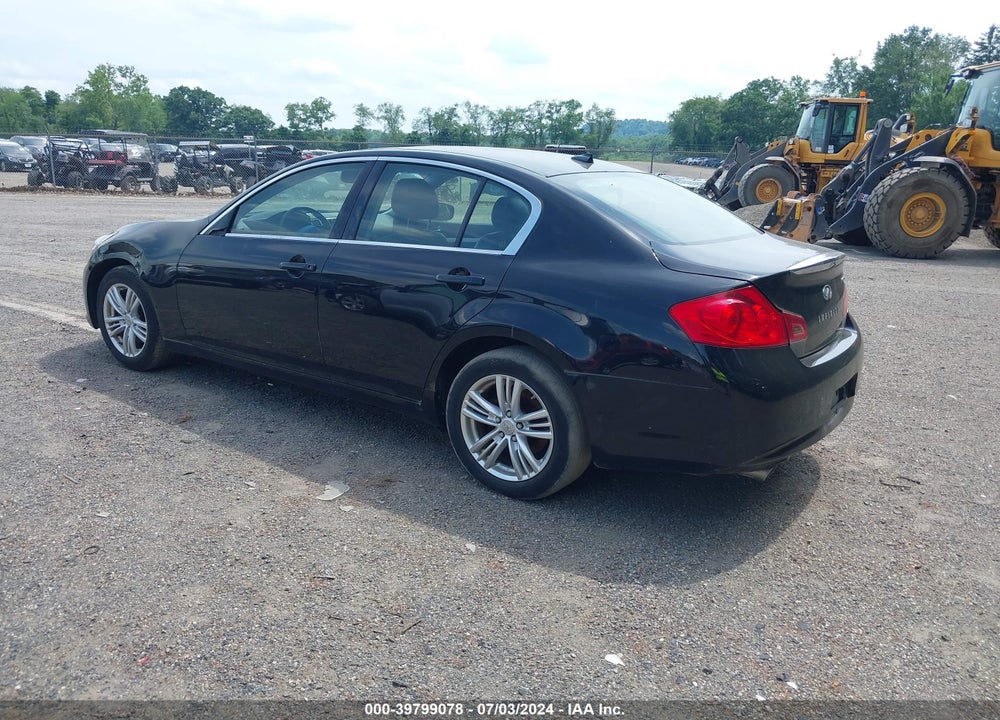 2012 INFINITI G25X VIN: JN1DV6AR5CM861659