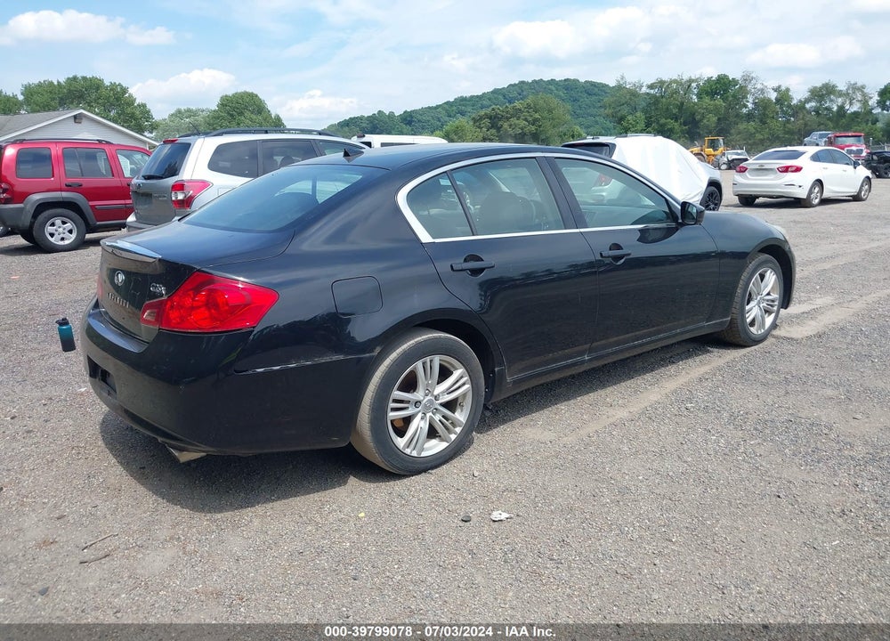 2012 INFINITI G25X VIN: JN1DV6AR5CM861659