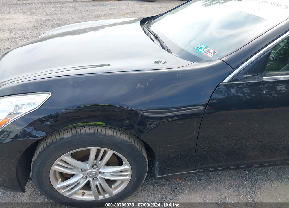 2012 INFINITI G25X VIN: JN1DV6AR5CM861659