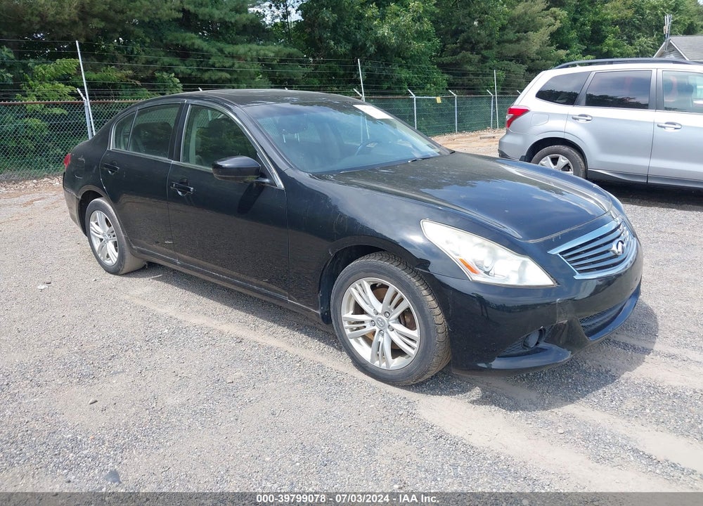 2012 INFINITI G25X VIN: JN1DV6AR5CM861659