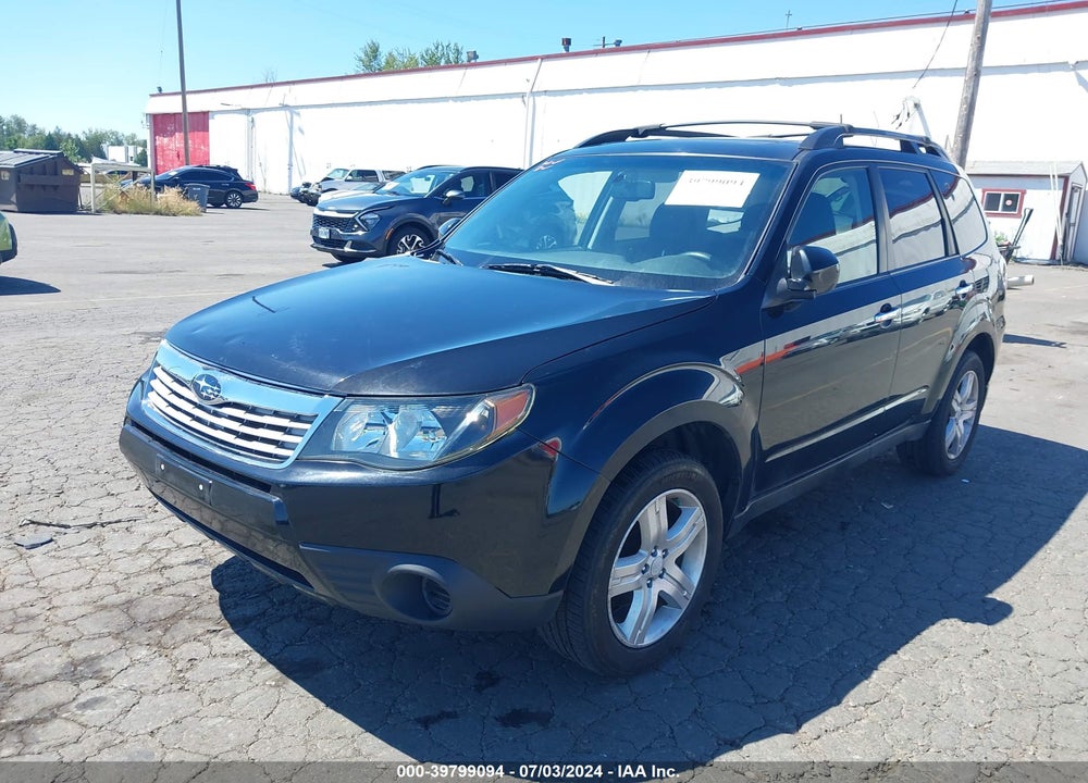 2009 SUBARU FORESTER 2.5X VIN: JF2SH63639H717027