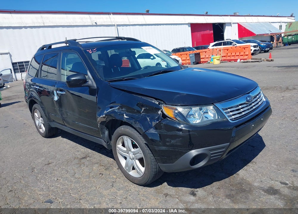 2009 SUBARU FORESTER 2.5X VIN: JF2SH63639H717027