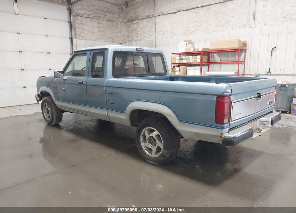1989 FORD RANGER SUPER CAB VIN: 1FTCR15T1KPB49569