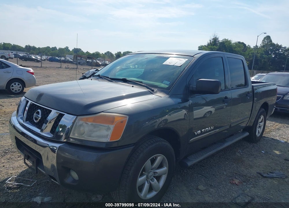 2012 NISSAN TITAN SV VIN: 1N6BA0ED9CN318690