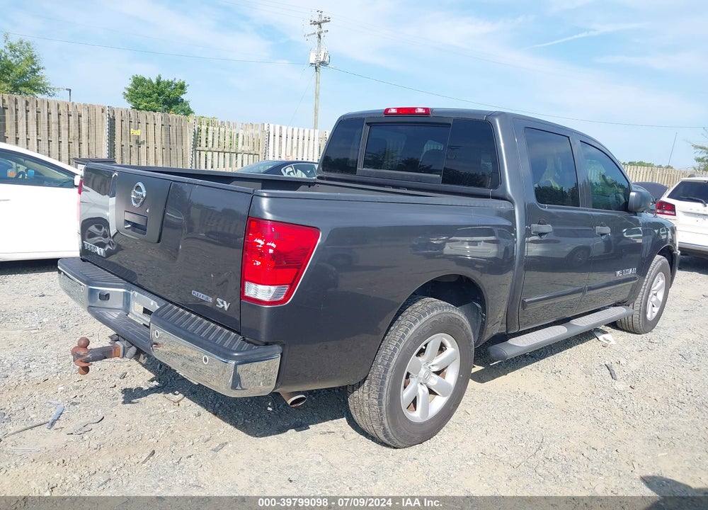 2012 NISSAN TITAN SV VIN: 1N6BA0ED9CN318690